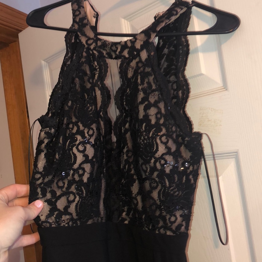 Black prom dress size 3